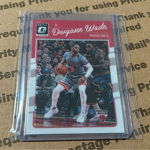 Dwyane Wade x LeBron James ‘17 Donruss Optic Card No. 12